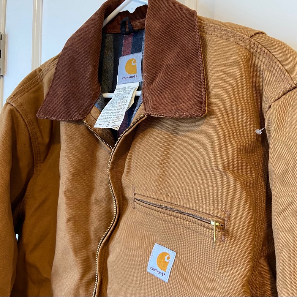 Men’s Carhartt Detroit Jacket in Brown